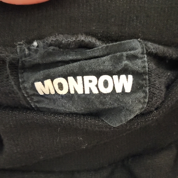 Monrow Black Track Pants - Picture 2 of 8